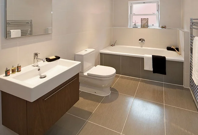 bathrooms