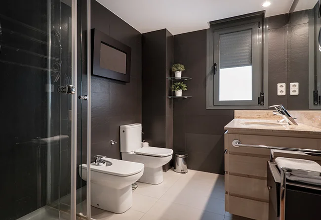 bathrooms